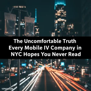 mobile iv therapy nyc uncomfortable truth